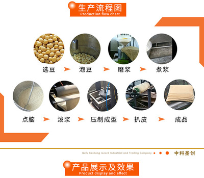 阜阳豆腐皮加工机设备 做干豆腐的机器设备千张豆腐皮机